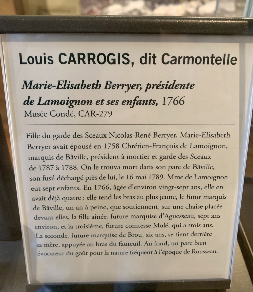 CARMONTELLE - Exposition CARMONTELLE ou la douceur de vivre à Chantilly ! Faffd410