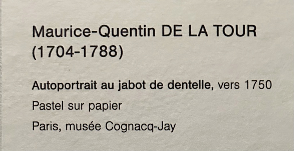 Exposition : Pastels, entre ligne et couleur. Musée Cognacq-Jay (12 oct. 23 au 11 Fev. 24) Img_6727