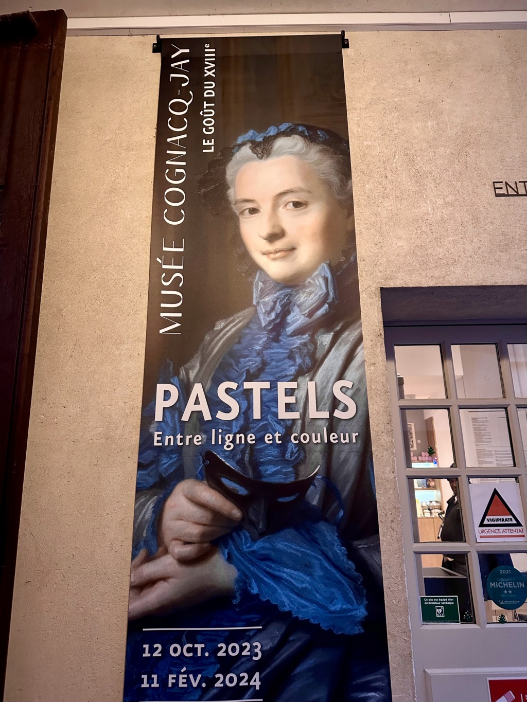 Exposition : Pastels, entre ligne et couleur. Musée Cognacq-Jay (12 oct. 23 au 11 Fev. 24) Img_6744