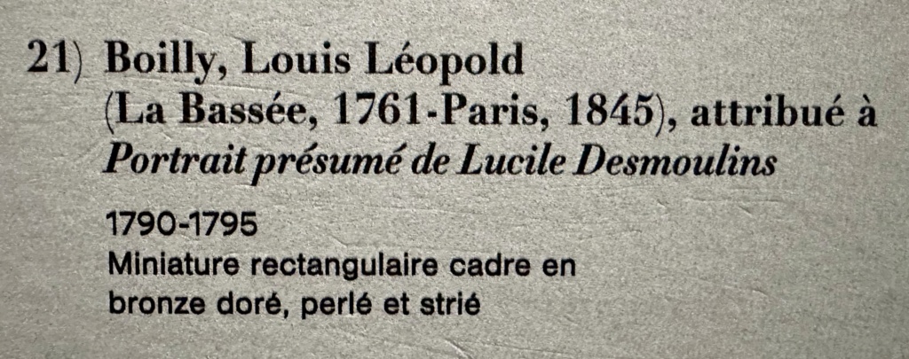 Louis-Léopold Boilly : peintre de la société parisienne de Louis XVI à Louis-Philippe - Page 2 Img_6813