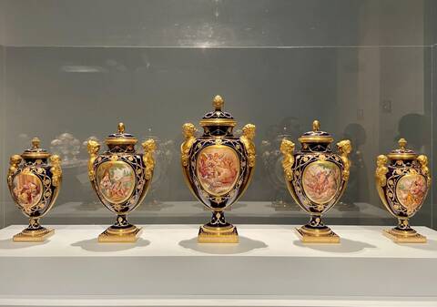 Porcelain from Versailles: Vases for a King & Queen