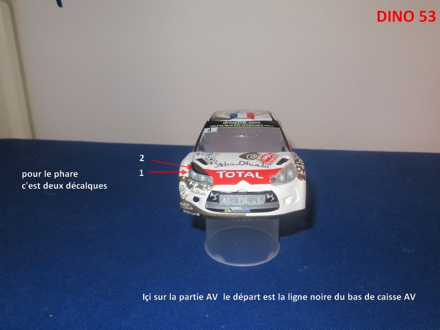 CITROEN DS 3  WRC Mte CARLO 2005 Réf 80758 C3201525