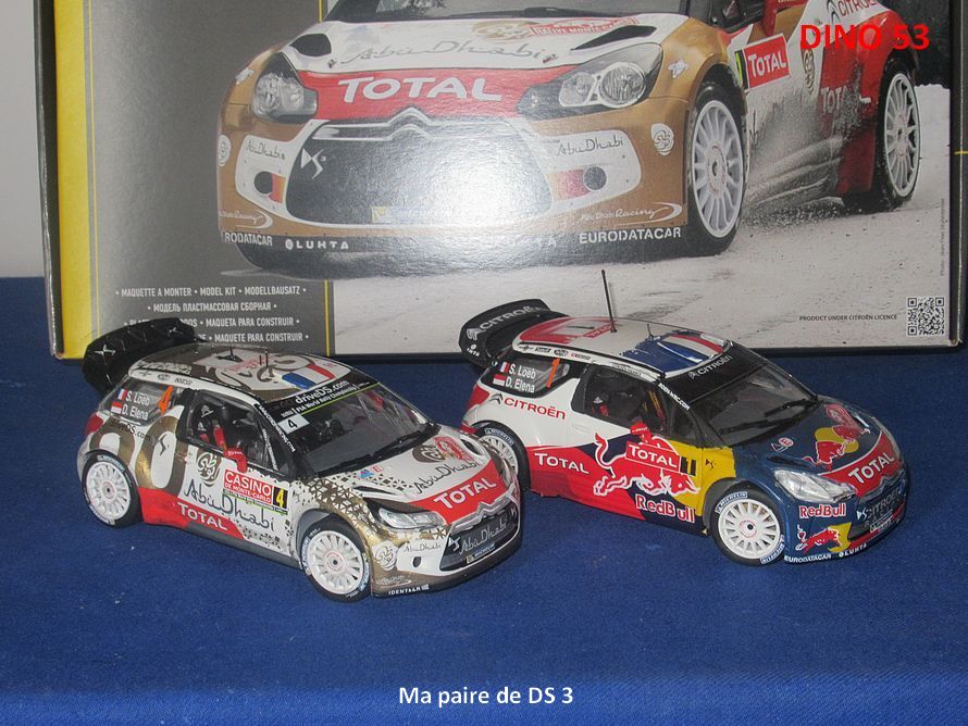 CITROEN DS 3  WRC Mte CARLO 2005 Réf 80758 C3201532