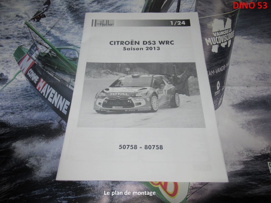 CITROEN DS 3  WRC Mte CARLO 2005 Réf 80758 Img_2911