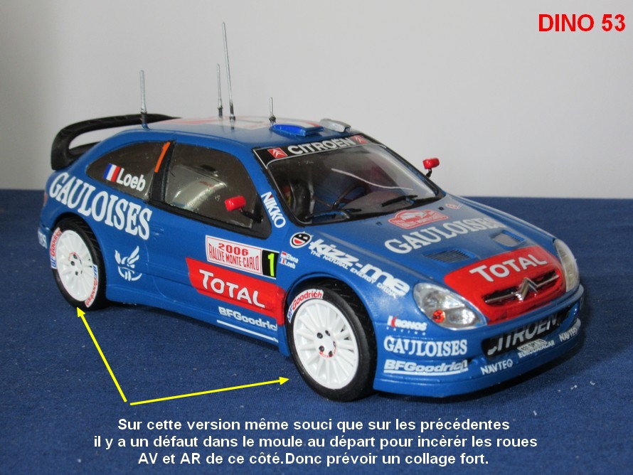 CITROEN XSARA WRC 2005 Rallye de Monté Carlo Réf 50764 Xsaraw42