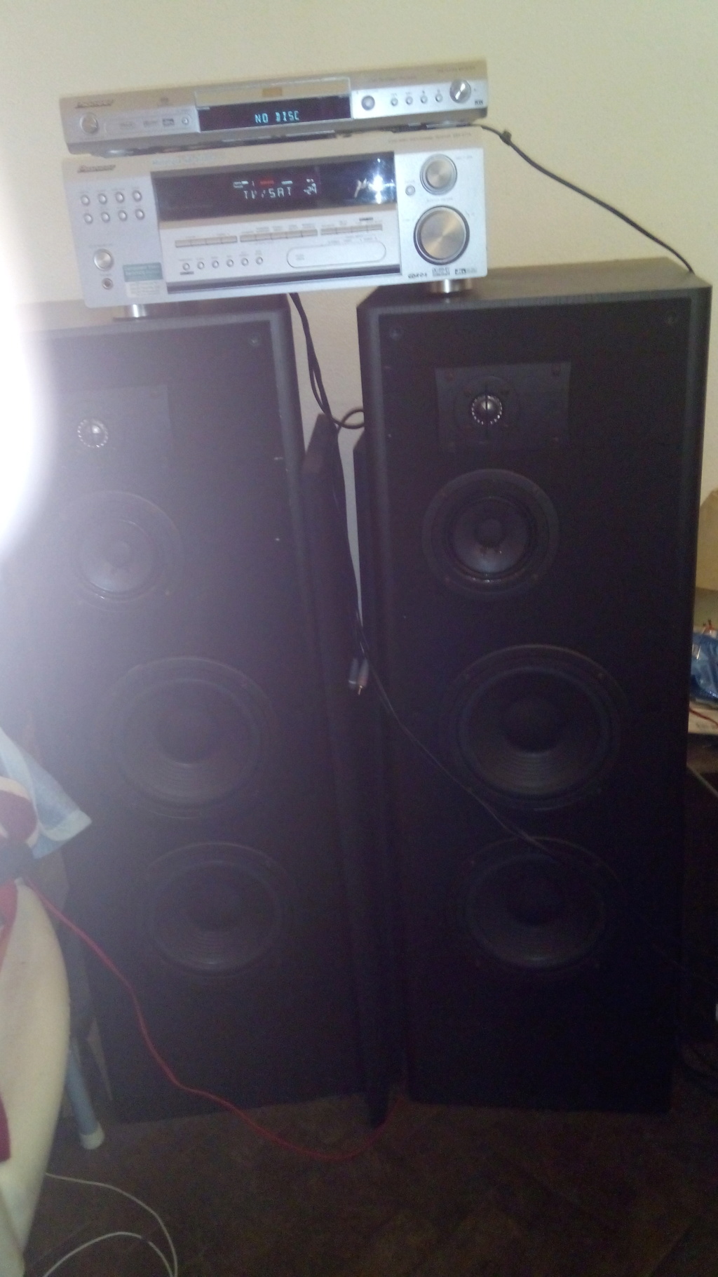 Vendo Amplificador Pioneer + Par de colunas JBL LX 66 + DVD/SACD Img_2015