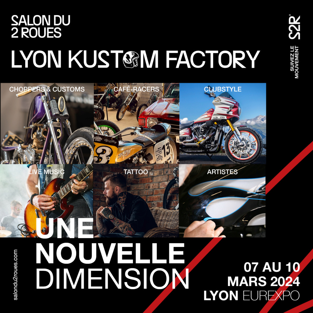 Salon du 2 roues Lyon 2024 Visuel12