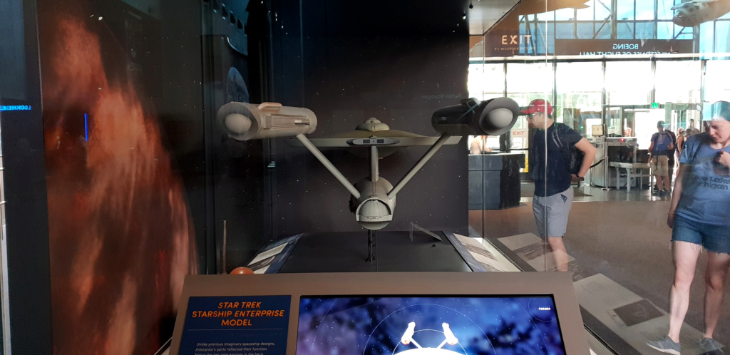 USS Enterprise TOS : modèle de tournage au Smithsonian Washington 20190621