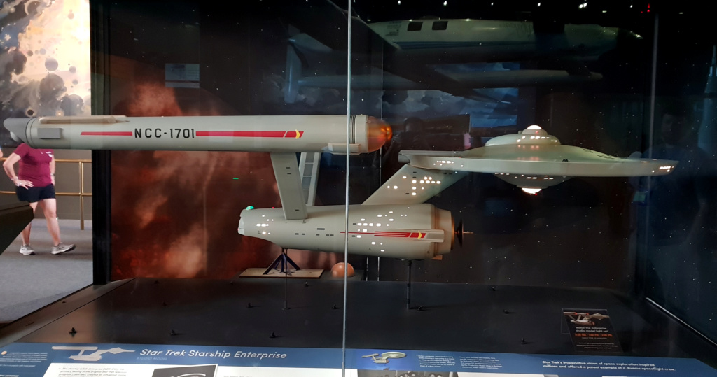 USS Enterprise TOS : modèle de tournage au Smithsonian Washington 20190623