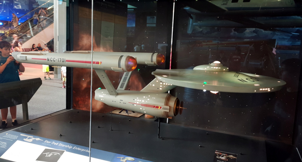 USS Enterprise TOS : modèle de tournage au Smithsonian Washington 20190626