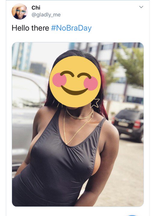 Nigerian Ladies Share Braless Pictures To Celebrate No Bra Day (Photos) 10383214
