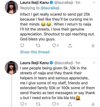 “Why I’m Scared To Help People” – Laura Ikeji Reveals 10647111
