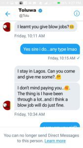 Shocked! Nigerian Artiste Offers Fan Two Million Naira For A Blowjob (See Photos) 2-3011