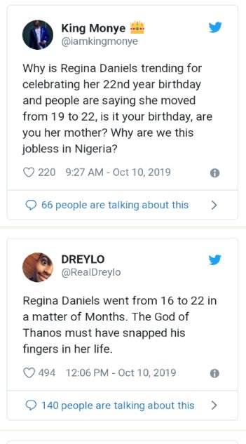 Actress Regina Daniels’ Age Sparks Controversy On Twitter 2-3311