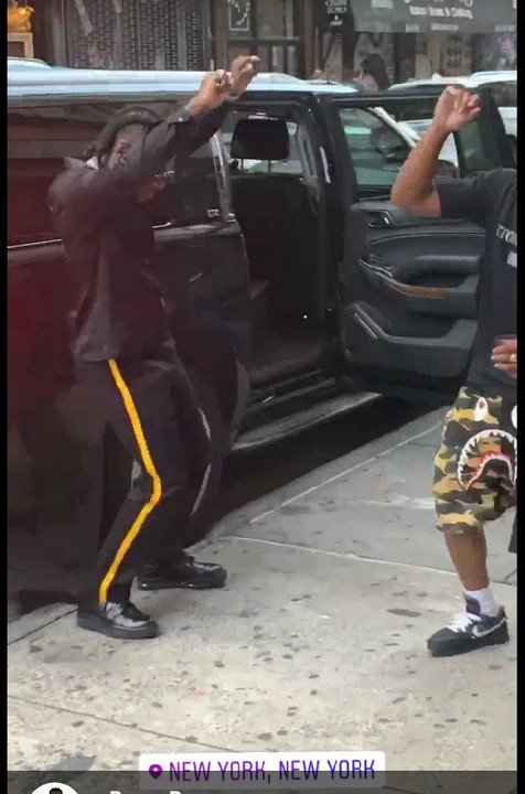 Burna Boy Dances Soapy In The Streets Of New York (Photos and Video) 4-810