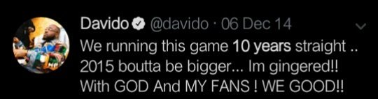davido - Throwback To When Davido Predicted He Will Still Be On Top Of The Music Industry 5 Years Ago 5-yeas10