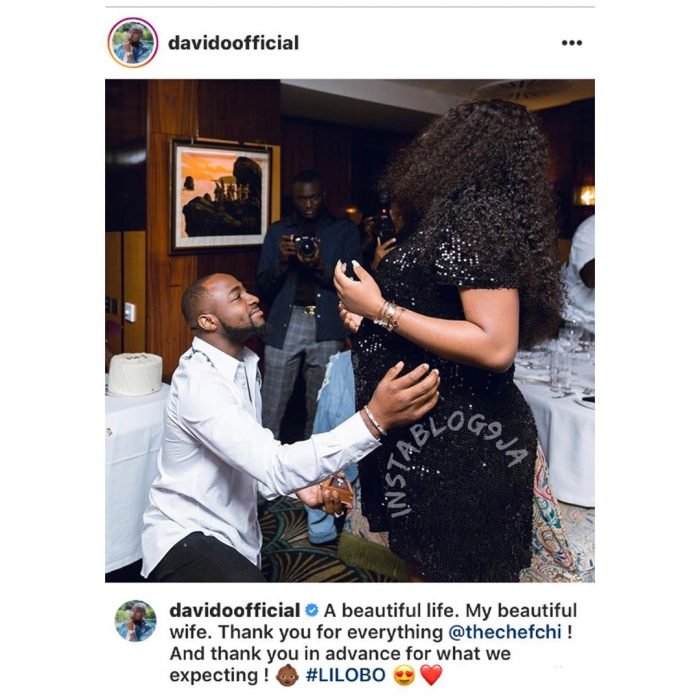 Davido Finally Confirms He Is Expecting A Child With Chioma 70121810