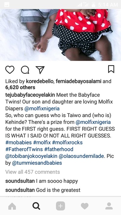 Meet Comedian Teju Baby Face Gorgeous Twins (See Photos) A1-710