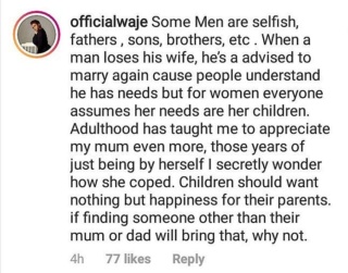 Waje - Singer Waje Blasts Nigerian Men Who Won’t Allow Their Widowed Mothers Remarry A8946d10