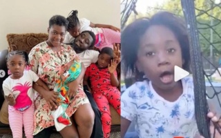 Nigerians React To Video Of Mercy Johnson’s Daughter Speaking Like An Adult (Watch Video) Angel-11