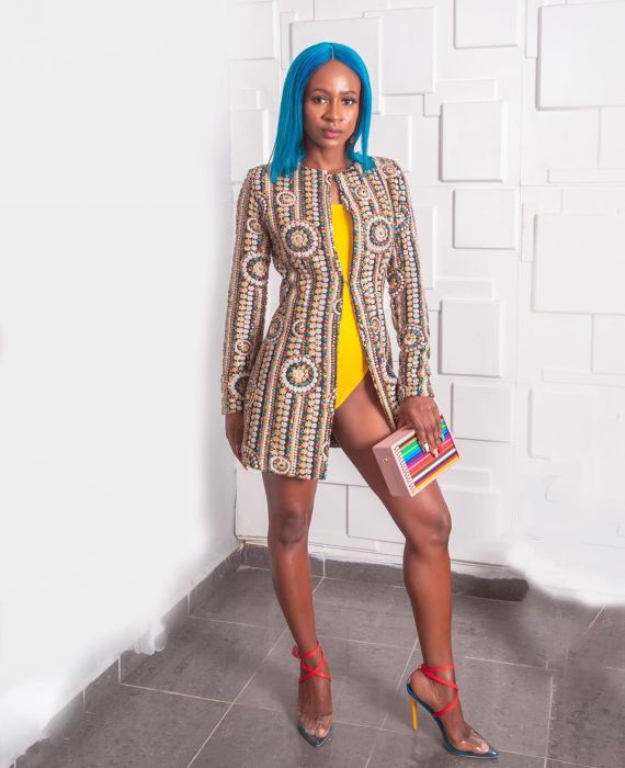 Anto Gets Everyone Talking As She Steps Out In A Body Suit For A Movie Premier Anto-l10