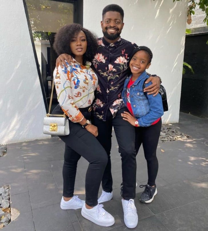 Basketmouth Shares Adorable Photo With His Wife And Daughter Basket15