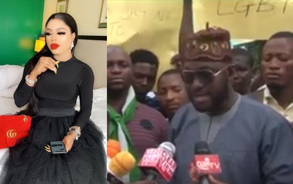 Youths Protest Against Bobrisky, Tells IGP And DSS To Stop Him Bob12