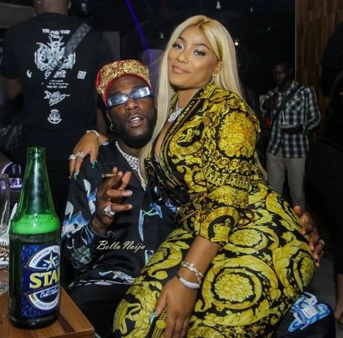 Burna Boy Spotted Sucking His Girlfriend, Stefflon Don’s Nose (Watch Video) Burna-76