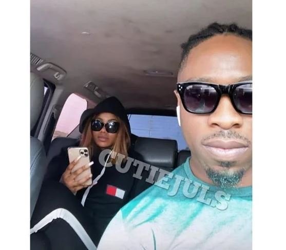 Ike Spotted Hanging Out With Tacha In The Same Car (Photo) Captu111