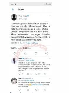 Stop Acting Like A Kid – Akon Blasts M.I For Calling Him Out About Wizkid Captu123