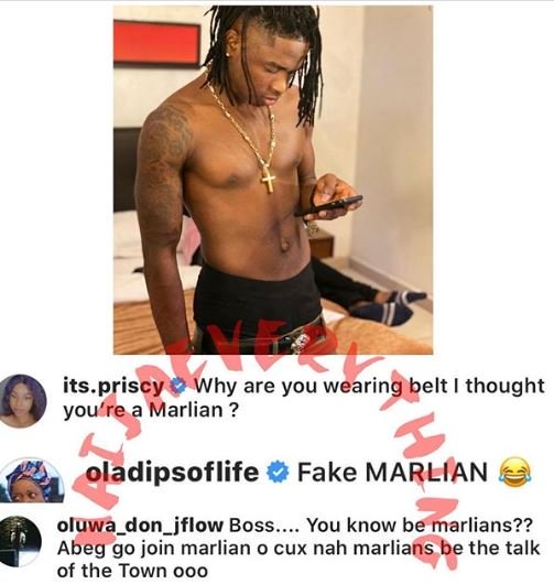 Priscilla Ojo Reacts As Lil Kesh Who Called Himself A Marlian Breaks The 101 Code of Conduct Captu139