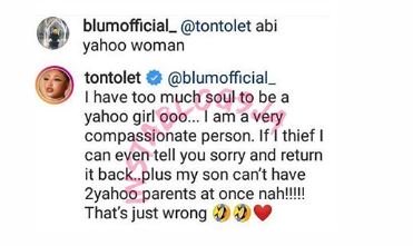 My Son Can’t Have Two Yahoo Parents At Once — Tonto Dikeh Captur67