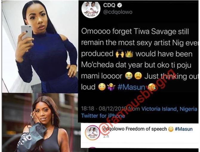 Why Mo’Cheddah Isnt The Sexiest Actress In Nigeria – CDQ Captur87