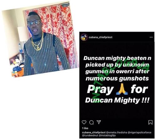 Why Duncan Mighty Was Arrested – Police Captur92