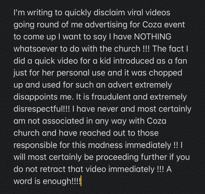 Davido Features In COZA Programme Advert – Here Is What Nigerians Are Saying David220