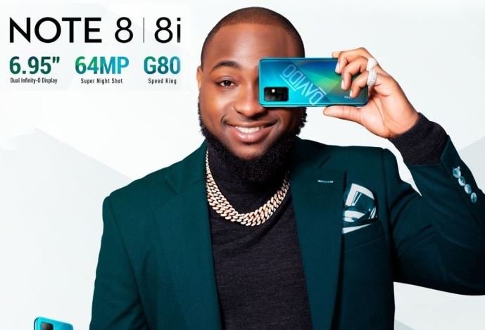 DAVIDO - Angry Nigerians Drag Davido For Tweeting About His New Infinix Edition Phone With An iPhone David415