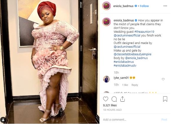 Eniola Badmus Shades Omotola Ekeinde As She Makes Grand Entrance At A Wedding Eni10