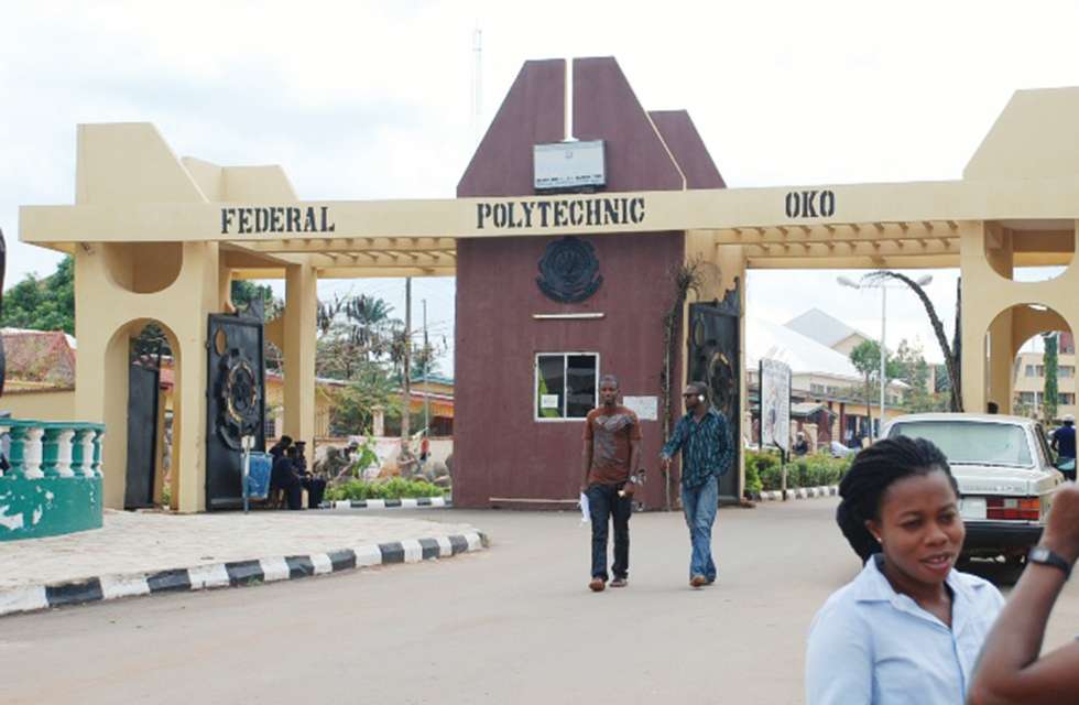 2018/2019 Federal Polytechnic Oko (OKOPOLY) HND Admission Acceptance Fee Amount & Payment Procedures Fed-po11