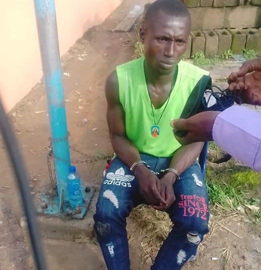 Notorious Criminal “Ferekemebaghe” Nabbed In Bayelsa After Attacking A Man With Hand Saw (Photos) Feere10