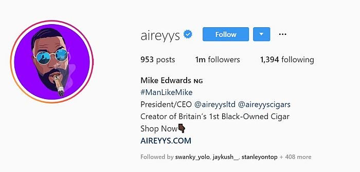 BBNaija’s Mike Celebrates As He Reaches 1 Million Followers On Instagram Fjh10