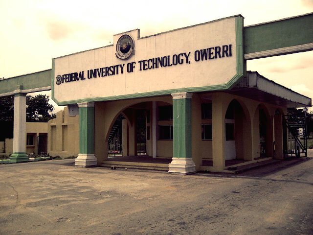 FUTO - 2018/2019 Federal University of Technology, Owerri (FUTO) Lecture Timetable for 1st Semester  Futo_w11