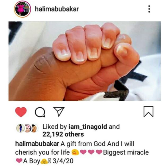 Celebrities React To Halima Abubakar’s Revelation That Her Baby Was Born Prematurely Halim-10
