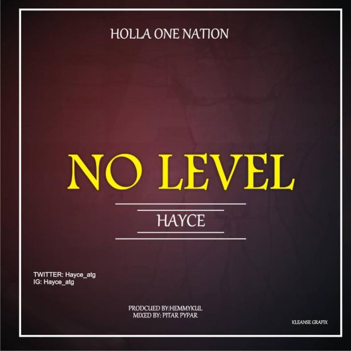 [Music] Hayce – No Level Hayce-10