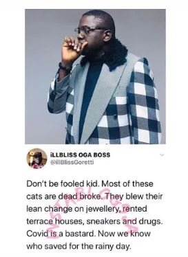 Most Entertainers Are Dead Broke – Rapper Ill Bliss Ill-bl11