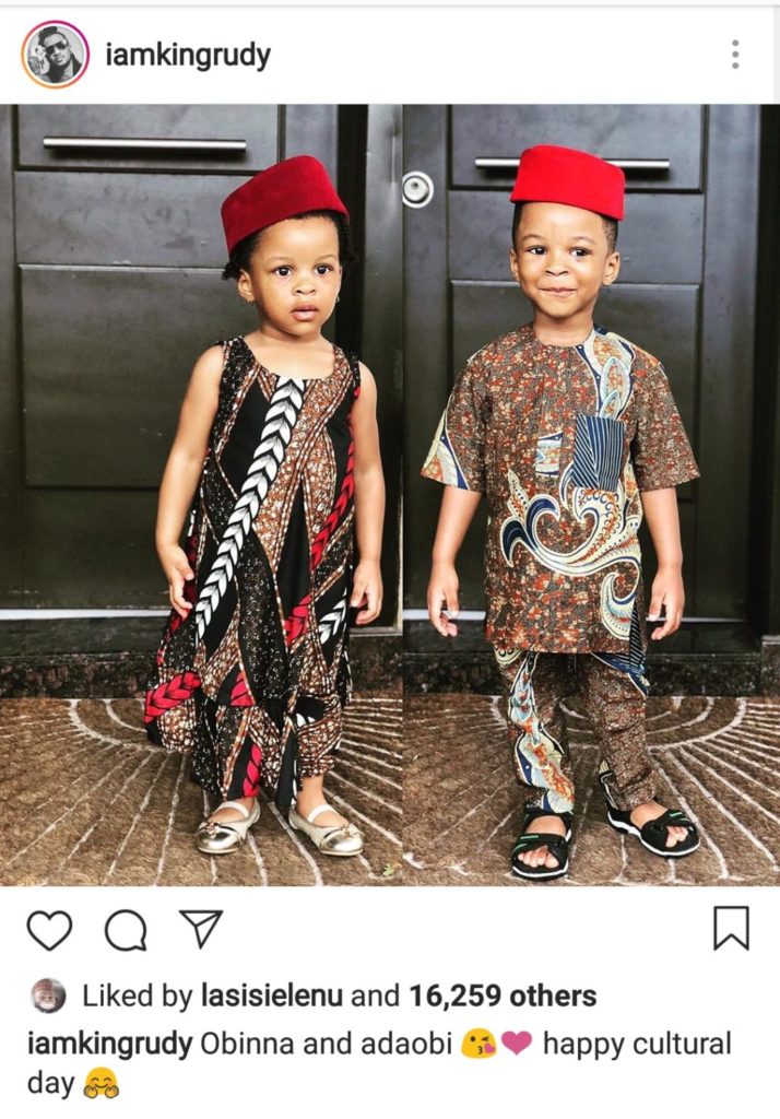 Paul Okoye’s twins, Nadia and Nathan step out in style for cultural day celebration Img_2048