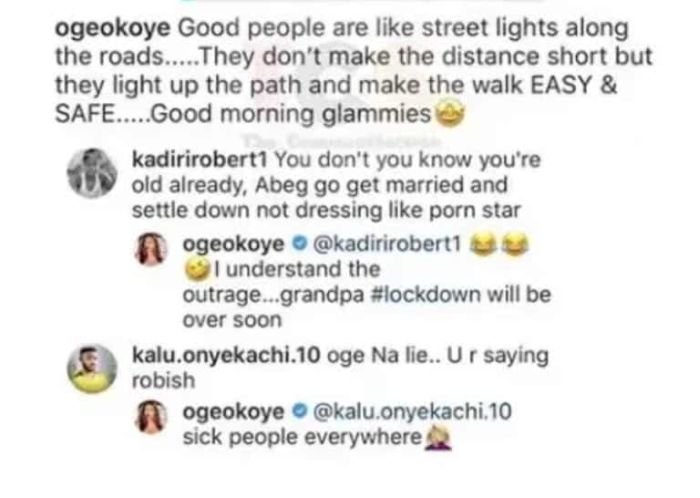 Man Blasts Actress Oge Okoye, Tells Her To Get Married And Stop Dressing Like A Pornstar Img_2177