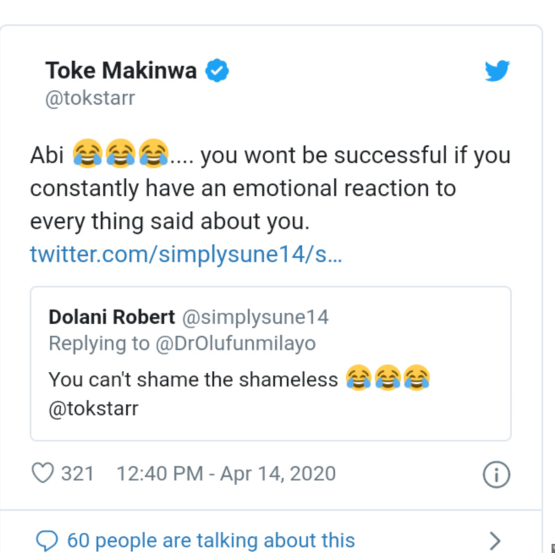 You Will Not Be Successful If You Are Too Emotional – Toke Makinwa Insho255