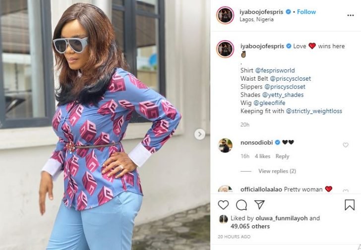 ‘Love Wins Here’, Iyabo Ojo Says As She Flaunts Engagement Ring Iyabo-14