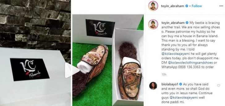 Toyin Abraham Begs Fans To Patronize Her Husband’s Business Jdhdbd10