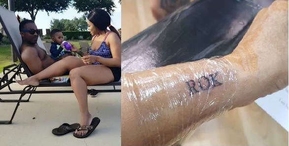 Laura Ikeji Tattoos Her Son’s Name On Her Body To Celebrate His Birthday (Photos) Laura-10